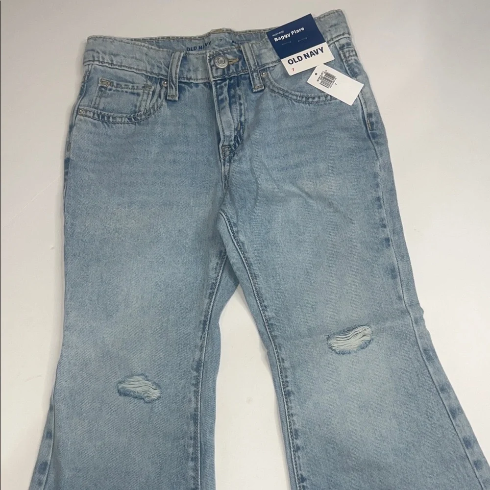 Old Navy Denim Flare Jeans Girls 7